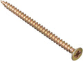FFP570Y WOOD SCREWS 5.0 X 70mm Y/L (100)