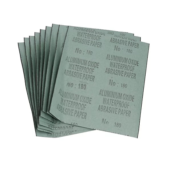 GP274 WATERPROOF GLASS PAPER PACK OF 10