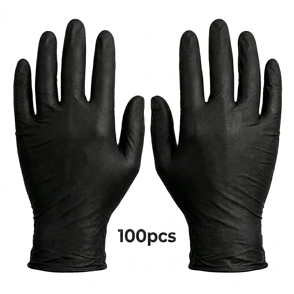 NITRILE GLOVES MEDIUM PACK OF 100